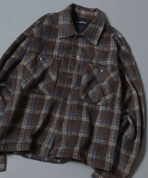 ANPAS（アンパス） シャツ Heavyweight Flannel CPO Shirt/ヘビーネル