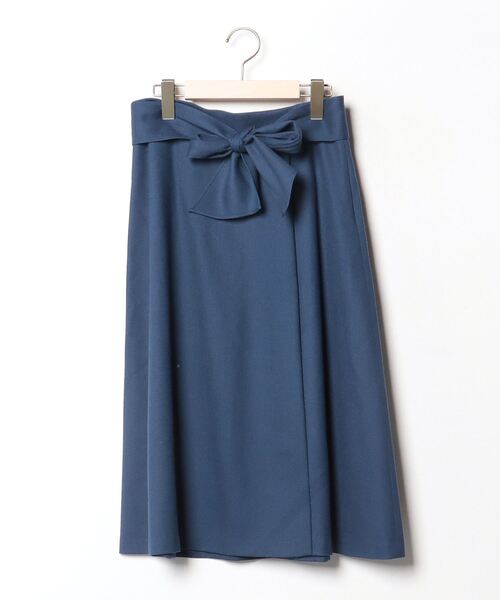 【新品】UNTITLED ロングスカート サイズ3 青系 UNTITLED（アンタイトル） スカート M ブルー レディース : ZOZOTOWN