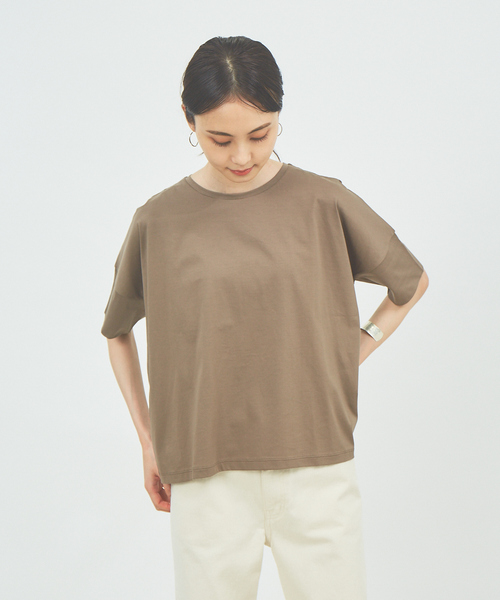 「collex」 半袖Tシャツ フリー ホワイト レディース_画像2