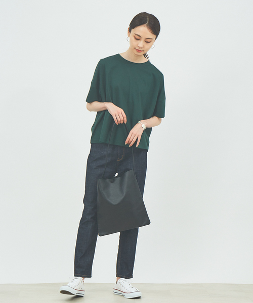 「collex」 半袖Tシャツ フリー ホワイト レディース_画像3