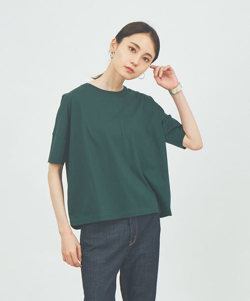 「collex」 半袖Tシャツ フリー ホワイト レディース_画像7