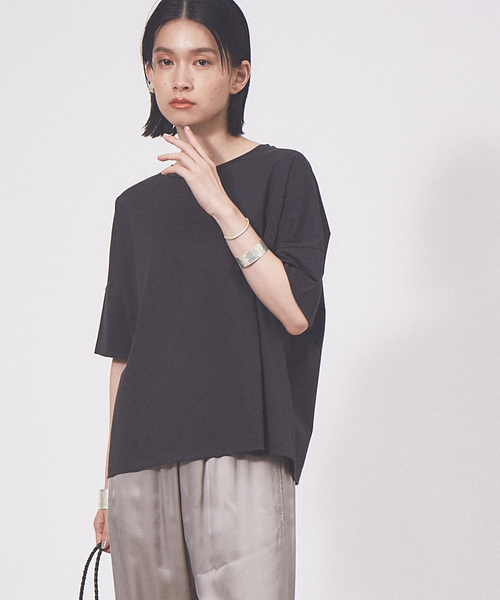 「collex」 半袖Tシャツ フリー ホワイト レディース_画像8