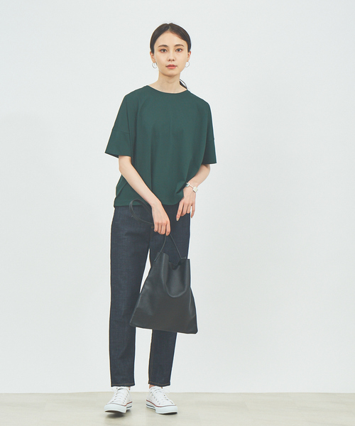 「collex」 半袖Tシャツ フリー ホワイト レディース_画像9