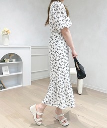 「apres jour」 半袖ワンピース X-LARGE ブルー系その他 レディースの画像5