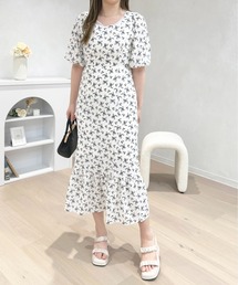 「apres jour」 半袖ワンピース X-LARGE ブルー系その他 レディースの画像7