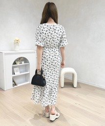 「apres jour」 半袖ワンピース X-LARGE ブルー系その他 レディースの画像9