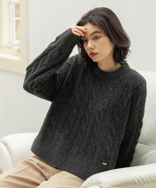 OPAQUE.CLIP（オペークドットクリップ） ニット セーター MIXミドル