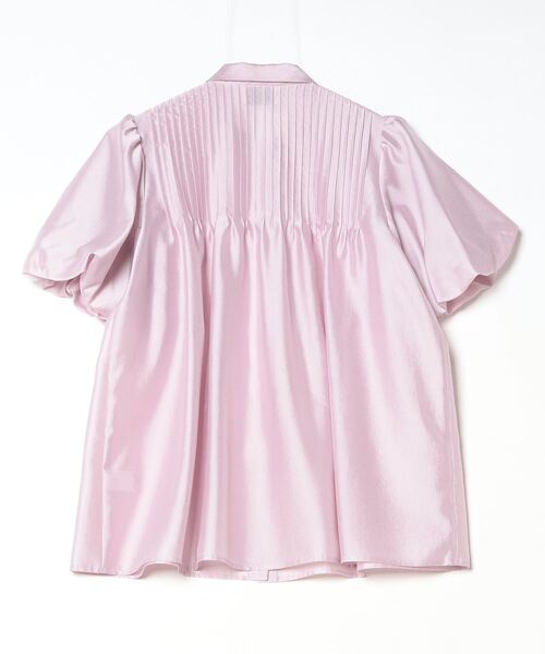 「UNITED ARROWS」 半袖ブラウス FREE ネイビー レディースの画像