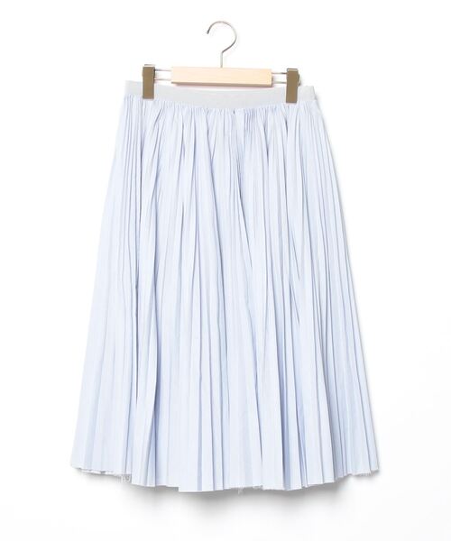 sacai luck（サカイラック） プリーツスカート 1 ブルー レディース