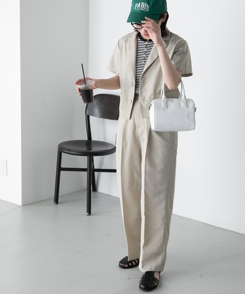 「BONLECILL」 セットアップ FREE チャコールグレー レディース_画像3