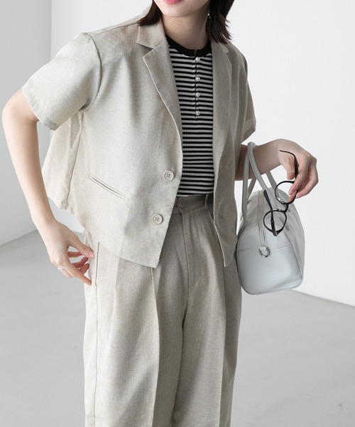 「BONLECILL」 セットアップ FREE チャコールグレー レディース_画像8