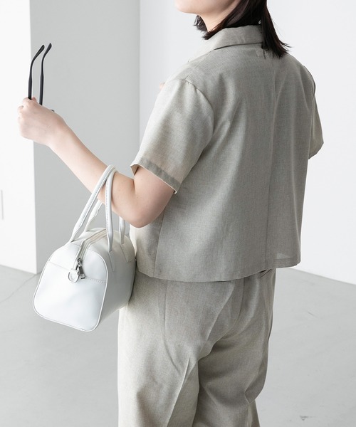 「BONLECILL」 セットアップ FREE チャコールグレー レディース_画像9