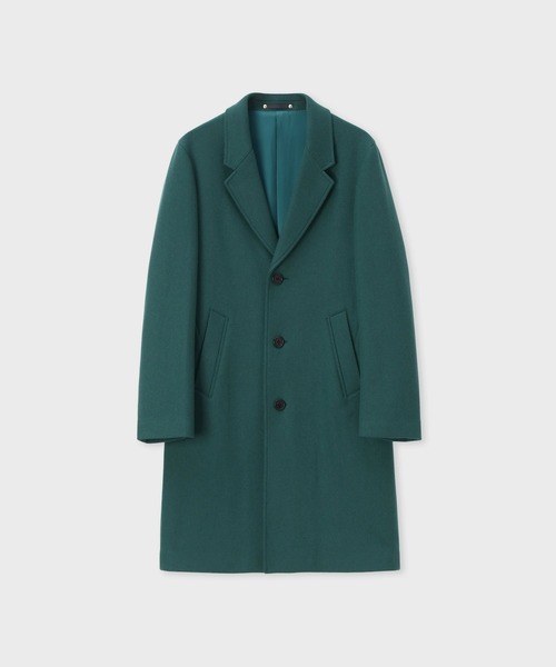 PS Paul Smith チェスターコート コート ブラッシュドメルトンツイル