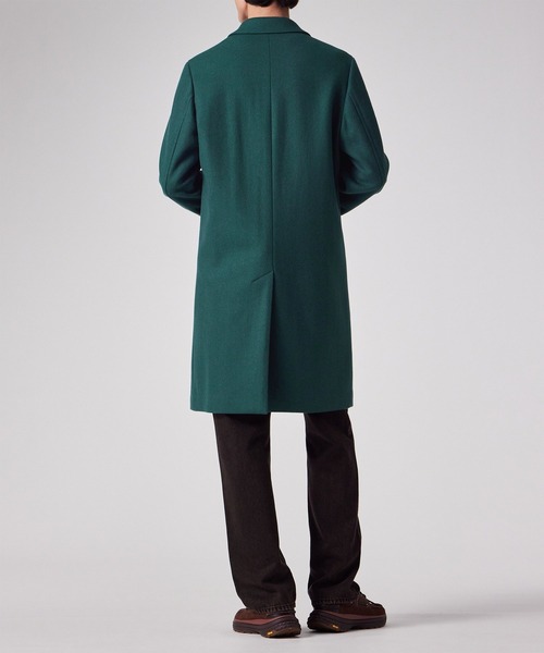 PS Paul Smith チェスターコート コート ブラッシュドメルトンツイル