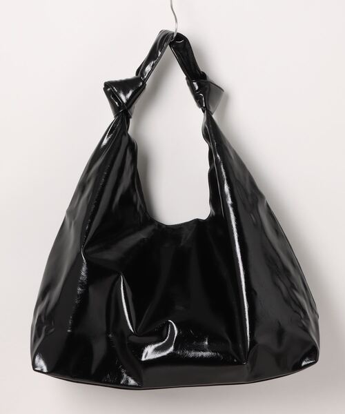 ELENDEEK エレンディーク かごバッグ LUDLOW 黒 革 エコレザー ELENDEEK エレンディーク かごバッグ LUDLOW 黒 革 エコレザー 美品