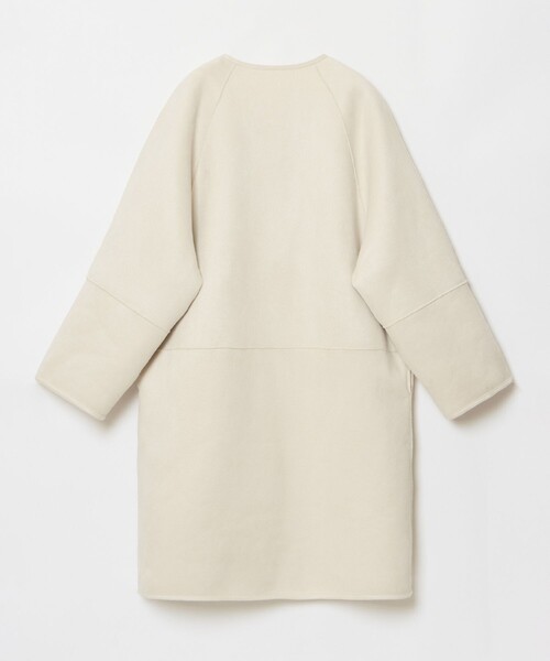 allureville（アルアバイル） ノーカラーコート 2 ブラック レディース