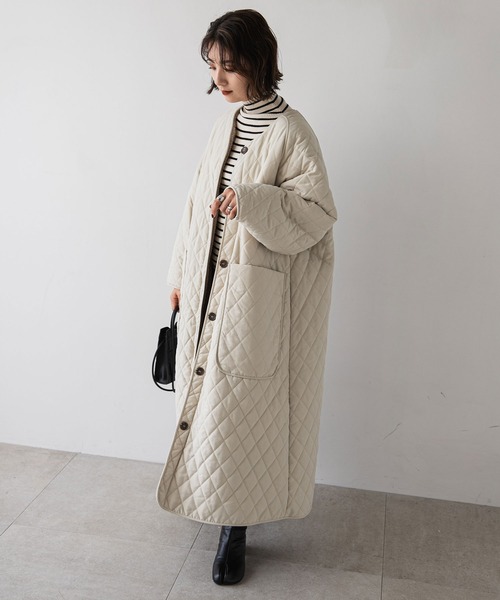 「rectangle」 コート FREE ブラック レディース_画像4