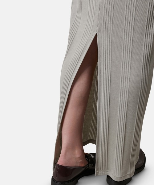 「iRENE」 半袖ワンピース 36 ネイビー レディース_画像4