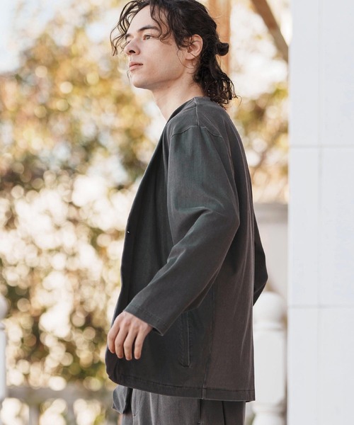 CAMBIO（カンビオ） ジャケット L サックスブルー メンズ : ZOZOTOWN