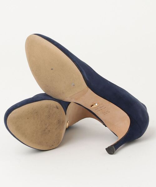 Sergio rossi（セルジオロッシ） パンプス 35.5 ネイビー レディース