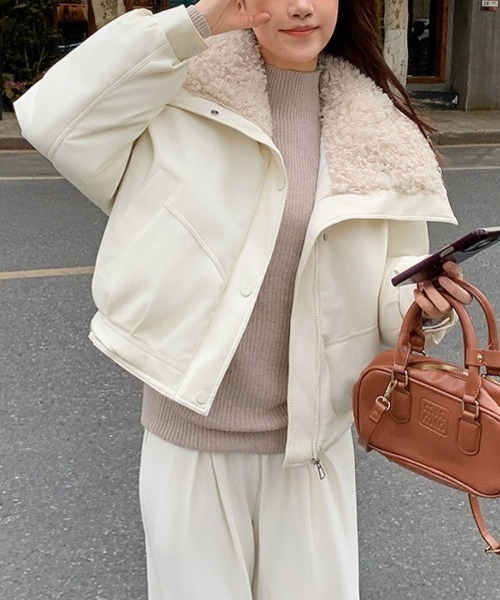 XL【新品】22万円　最上級牛革 美カラーホワイトアイボリー レザージャケット XL【新品】22 最上級牛革 美カラーホワイトアイボリー レザージャケット