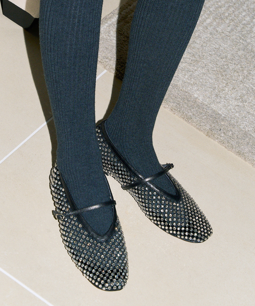 Grise Le talon 羊革 マリジェーンシューズ ル タロン LE TALON GRISE VIBRAM メリージェーンスニーカー