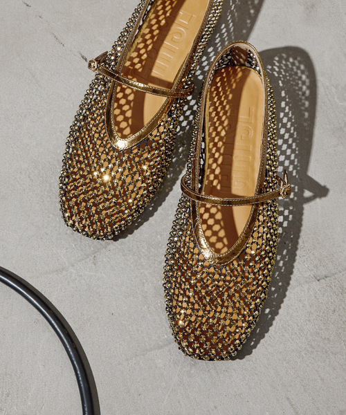 [＊みーちゃんさん専用＊]LE TALON GRISE Le Talon GRISE（ル タロン グリーズ） シューズ GRISEビジューネット