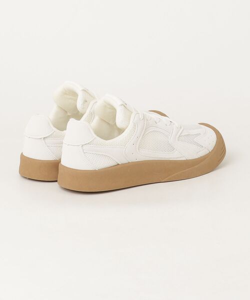 「LADY LIKE」 「lich」ローカットスニーカー 24.0cm ホワイト レディース_画像2