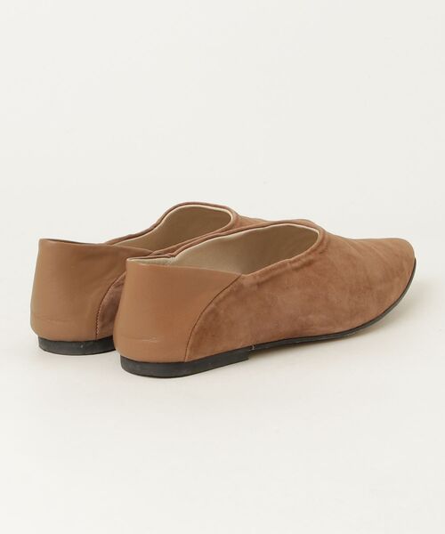 「Carmen Salas」 フラットパンプス 39 ブラウン レディース_画像2