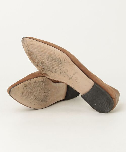 「Carmen Salas」 フラットパンプス 39 ブラウン レディース_画像3