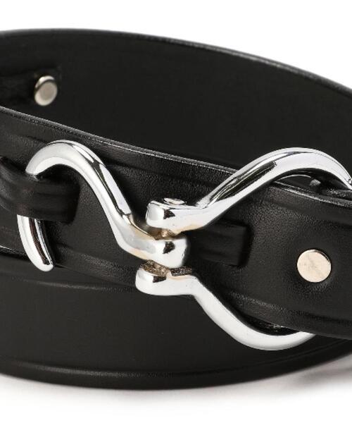 「TORY LEATHER」 ベルト 28 ブラック メンズ_画像4