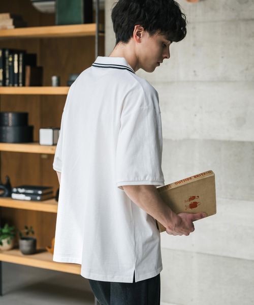 「U.S. POLO ASSN.」 半袖ポロシャツ L チャコール メンズ_画像3