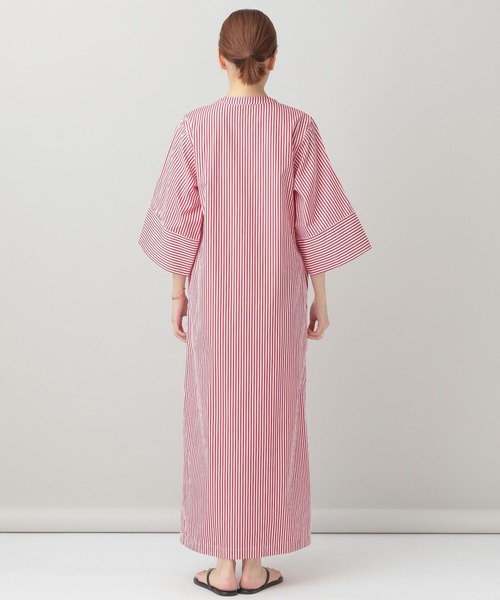 「Curensology」 7分袖ワンピース「THOMAS MASONコラボ」 FREE ブルー系その他5 レディース_画像6