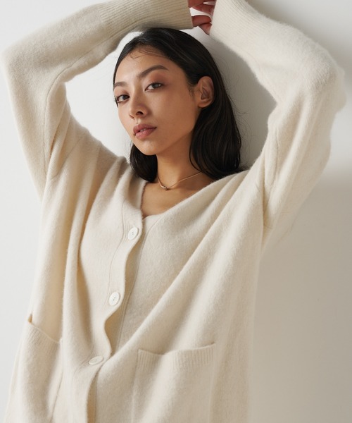 Whim Gazette（ウィム ガゼット） ニットカーディガン FREE ベージュ