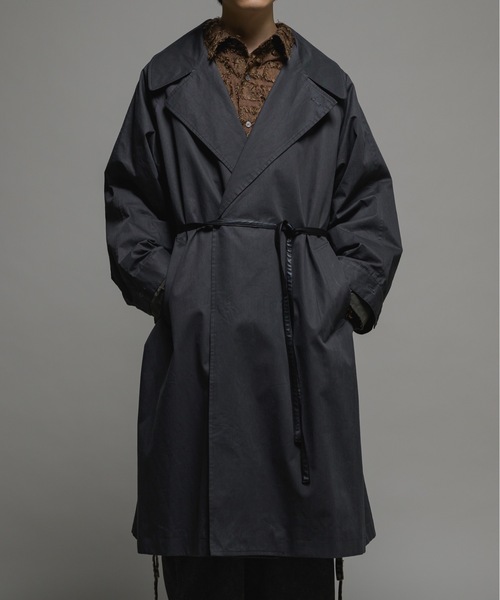 Casper John（キャスパージョン） チェスターコート MEDIUM ブラック