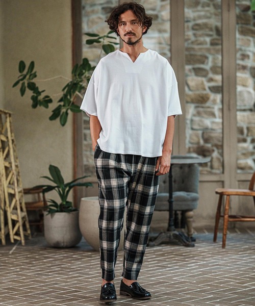 「CAMBIO」 半袖Tシャツ M ブラック メンズ_画像6