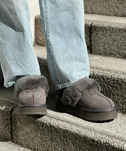 EVERAU ブーツ Forever Platform Slipper レディース : ZOZOTOWN EVERAU ブーツ Forever Platform Slipper レディース : ZOZOTOWN