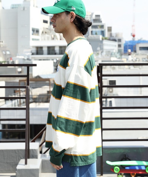 「８(eight)」 「suggestion」長袖Tシャツ MEDIUM ネイビー メンズ_画像2