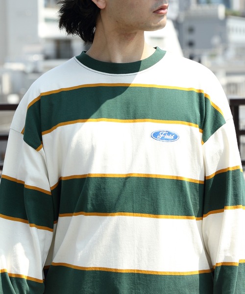 「８(eight)」 「suggestion」長袖Tシャツ MEDIUM ネイビー メンズ_画像7