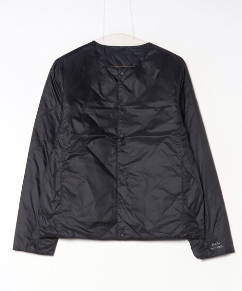 TAION」 ダウンジャケット MEDIUM ブラック メンズ 別注》TAION