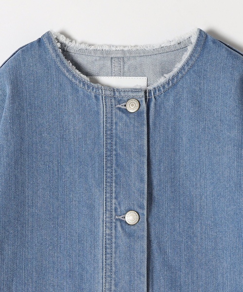 SHIPS any 「SHIPS any」 デニムジャケット ONE SIZE ブルー