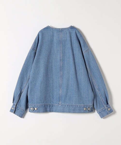 週末限定値引 SHIPS any: デニム ワーク ジャケット☆ブルー（完売色） 週末限定値引 SHIPS any: デニム ワーク ジャケット☆ブルー（完売色）