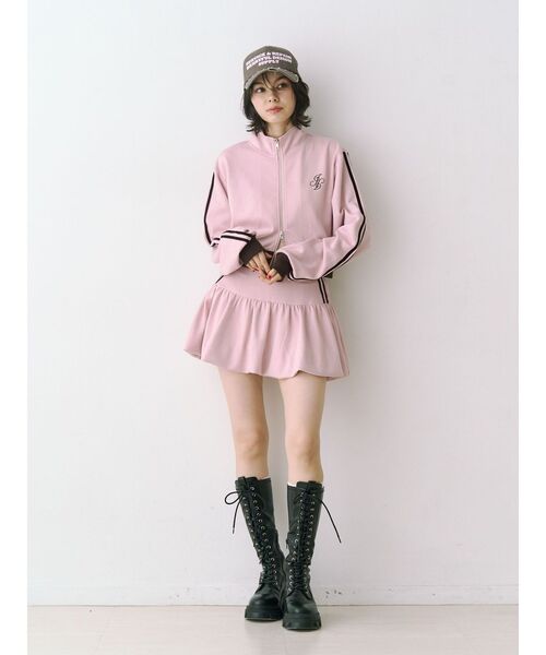 jouetie（ジュエティ） ジャージ バイカラートラックジャケット