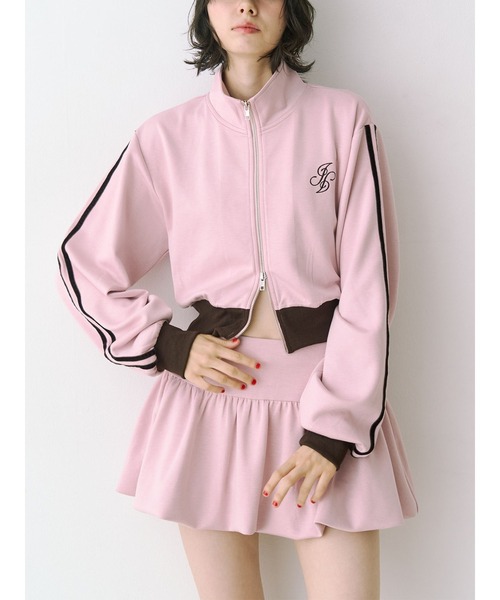 jouetie セットアップ jouetie（ジュエティ） ジャージ バイカラートラックジャケット