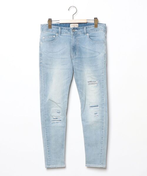 「The DUFFER of ST.GEORGE」 スキニーデニムパンツ MEDIUM ブルー メンズ