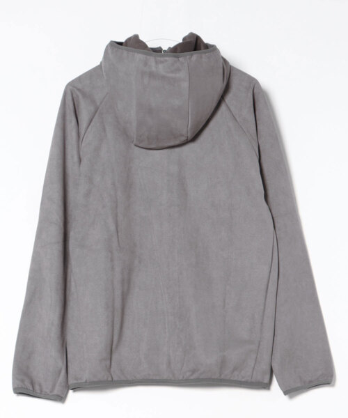 MMMM パーカー 「RES」「MMMM」バックサイドフリース スウェード ZIP