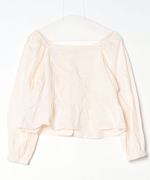 「flower」 長袖ブラウス FREE ベージュ レディース_画像2