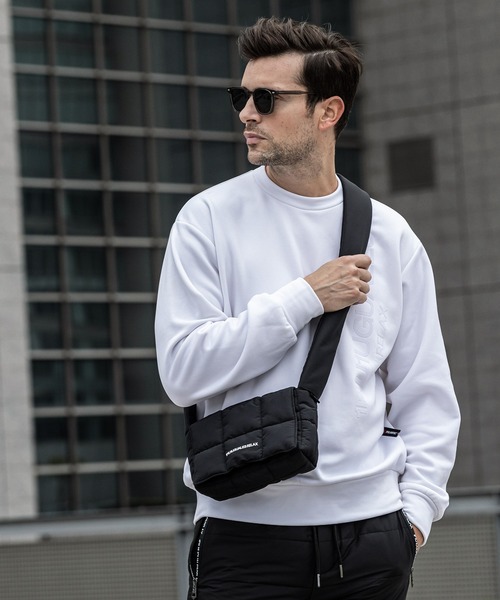 「1PIU1UGUALE3 RELAX 」 ショルダーバッグ ONE SIZE ブラック メンズ_画像2