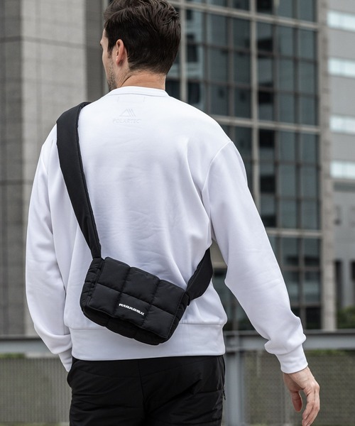 「1PIU1UGUALE3 RELAX 」 ショルダーバッグ ONE SIZE ブラック メンズ_画像4