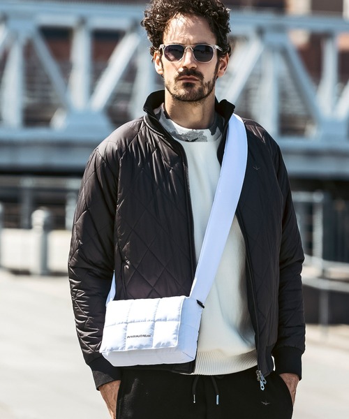 「1PIU1UGUALE3 RELAX 」 ショルダーバッグ ONE SIZE ブラック メンズ_画像7